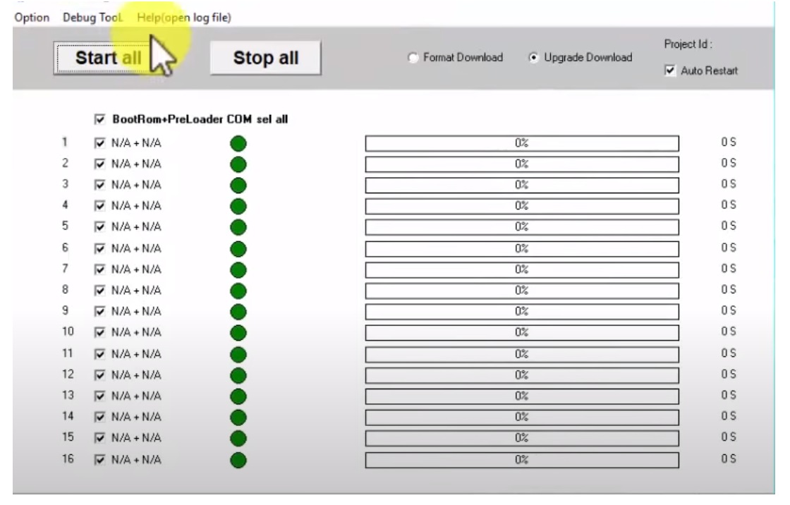 Run Oppo Flash tool in Normal mode