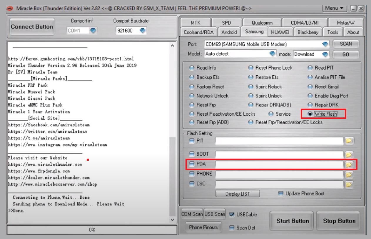 Bypass FRP Samsung M20, J2 pro with FRP File