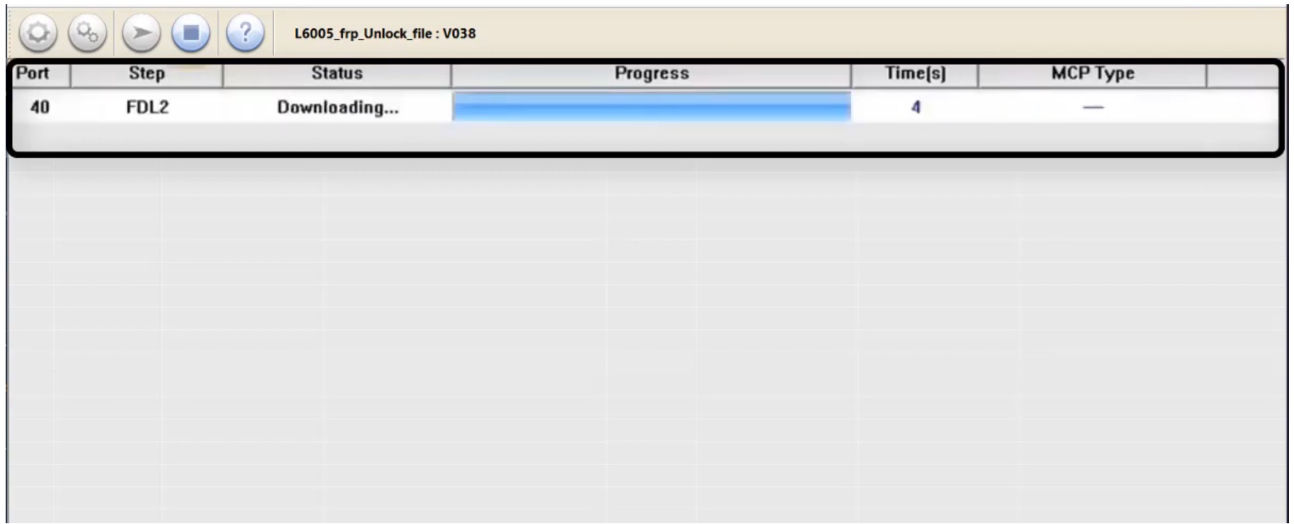 Wait for finish to Itel L6005 Vision1 FRP Bypass unlock