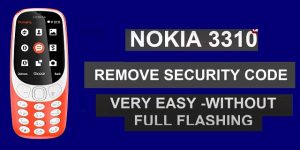 Nokia 3310 (TA-1030) Remove Security Code (Without Box) - Very Easy