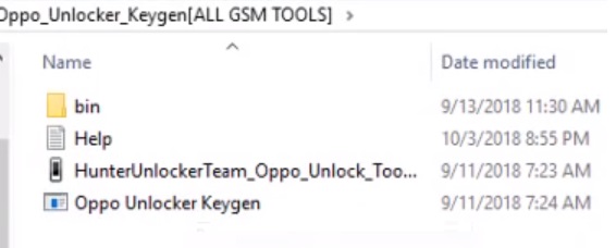 Run Oppo Network Unlock Tool