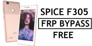 Spice F305 FRP Tool Download One-click Bypass Unlock Google