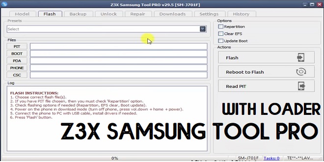 Download Z3X Samsung Tool Pro 29.5 With Loader [Working 100%]