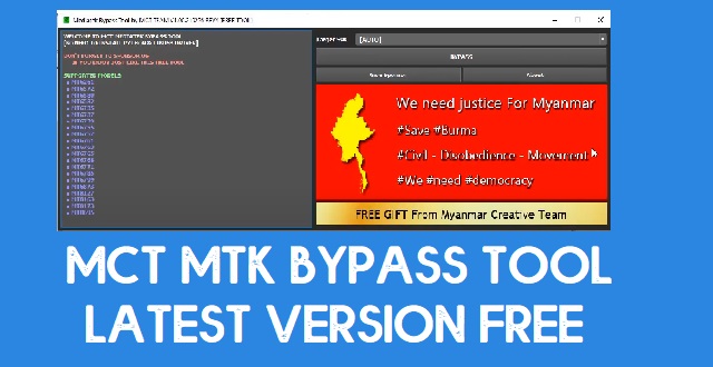 MCT MTK Bypass Tool - MediaTek Auth Unlock Tool