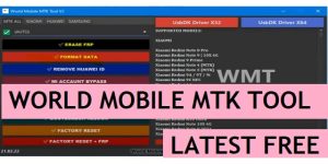 Download World Mobile MTK Tool V2 Latest Version – MediaTek FRP Lock Free