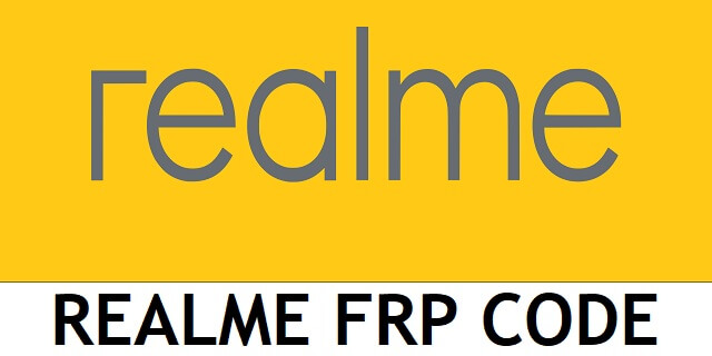 Realme Emergency FRP Code | Latest All Realme FRP Code Unlock Bypass