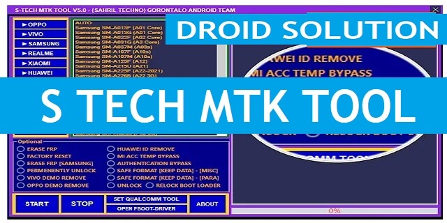 S-TECH MTK Tool v5.0 Download Latest Added Qualcomm & MTK Free