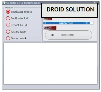 Vivo Fastboot Tool V1.0 Download Free Latest Bootloader unlock, Reboot to edl